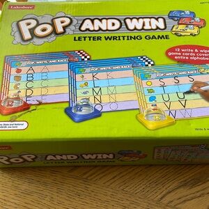 Lakeshore Pop and Win Letter Writing Game